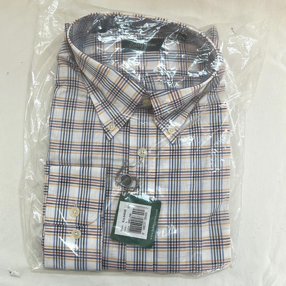 Bobby Jones Button Up - Large